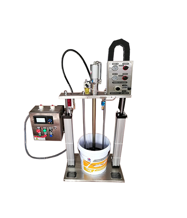 雙立柱注脂機正品飛鷹油脂泵大流量液晶顯示器流量隨意調節(jié)